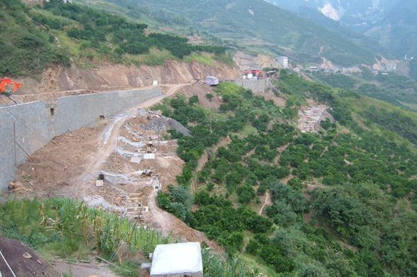 湖北宜昌?兴山县三期j9国际厅灾害治理工程柑子沟Ⅰ、Ⅱ滑坡防治工程j9国际厅勘查